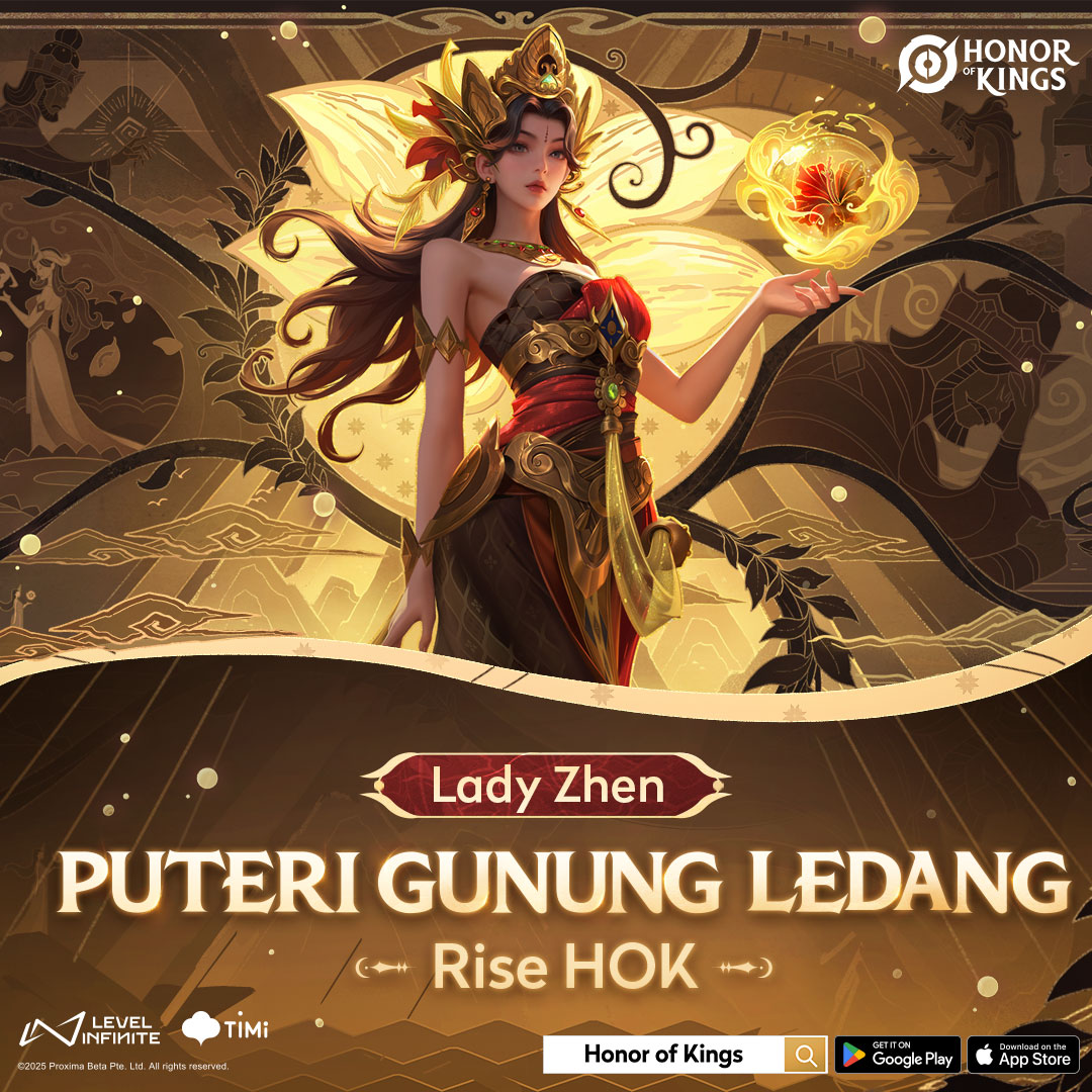 Explore new Honor of Kings skins: Lady Zhen’s Malaysian folklore design & Jujutsu Kaisen collab. Learn how to get free skins & top-up discounts via EnjoyGM.