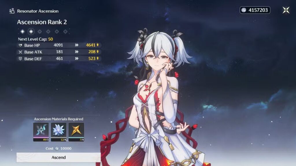 Camellya Ascension and Forte Materials