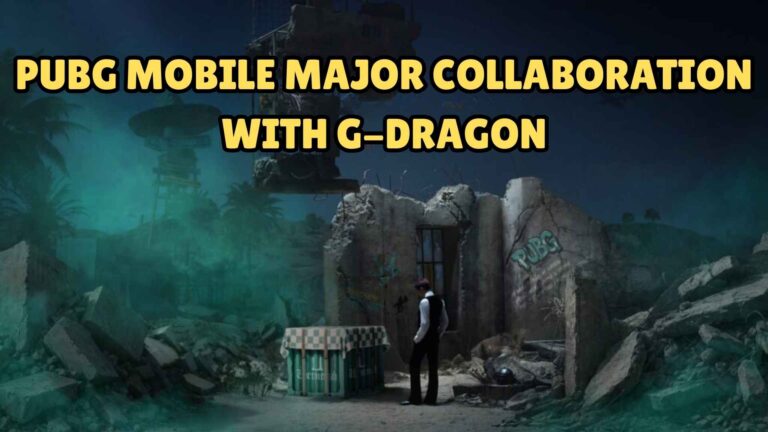 PUBG Mobile Major Collaboration with G-DRAGON