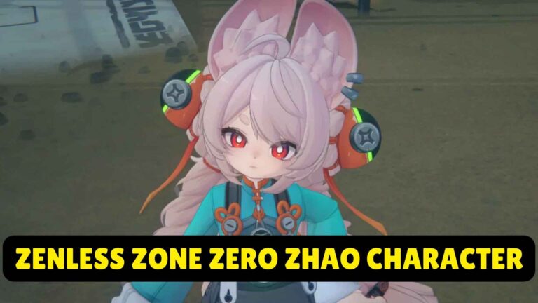 Zenless Zone Zero Zhao Character