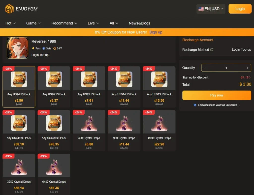 Newest working Reverse:1999 redeem codes for free sharpodonty ,dust, unilog, and clear drops in September 2025. Follow us for the update of new codes!
