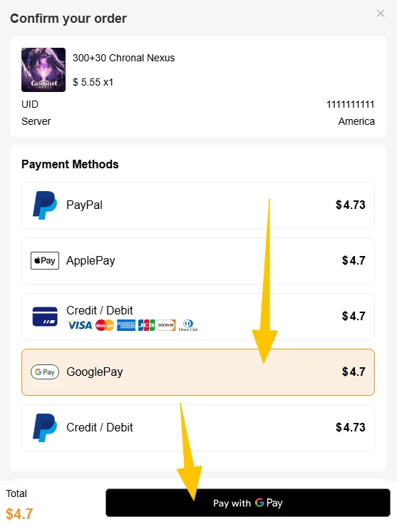 Step-by-step guide to top up cheaper Genshin Chronal Nexus: cheaper top-up via Enjoygm, 25% off, 30s delivery, UID-only. Complete FAQ & tutorial.