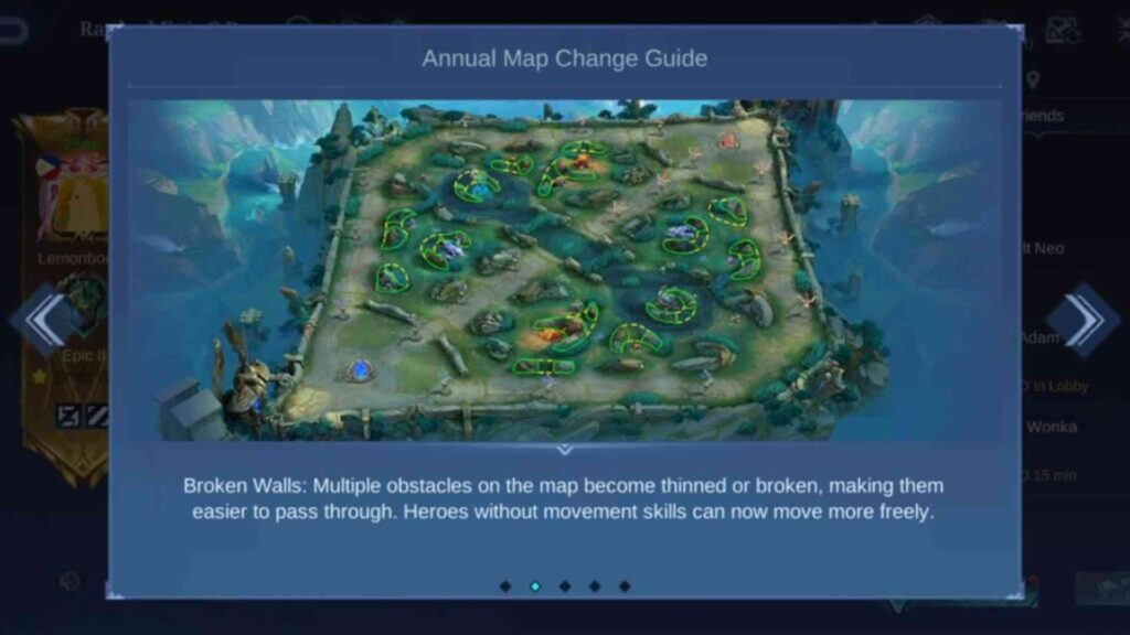 Broken Walls Map