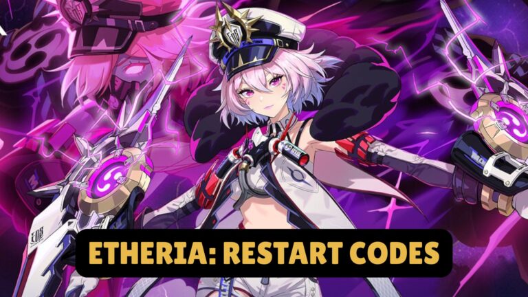 Etheria Restart Codes