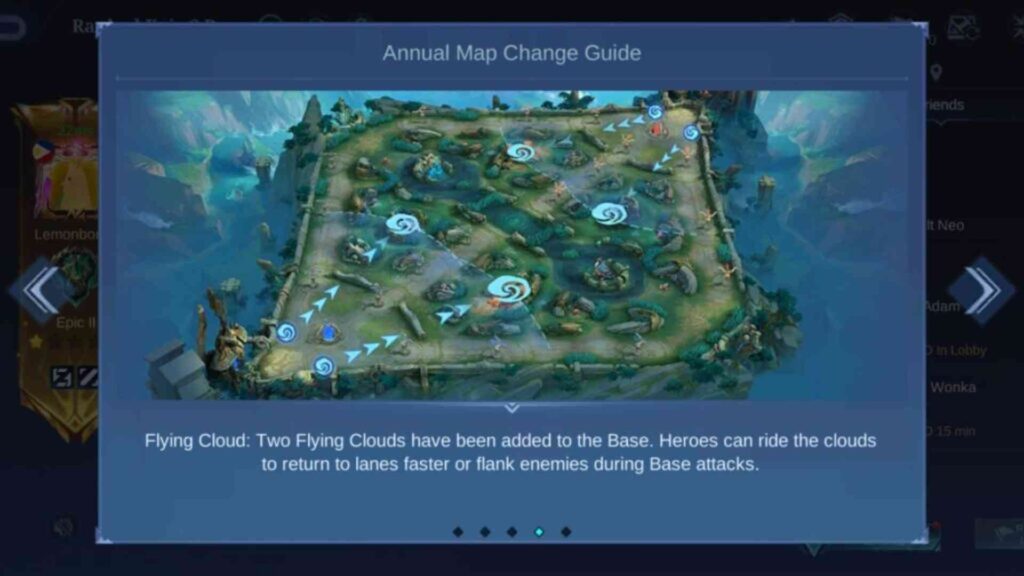 Flying Cloud Map: Aerial Comebacks
