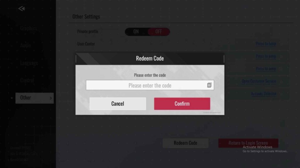 How to Redeem Codes in Etheria: Restart