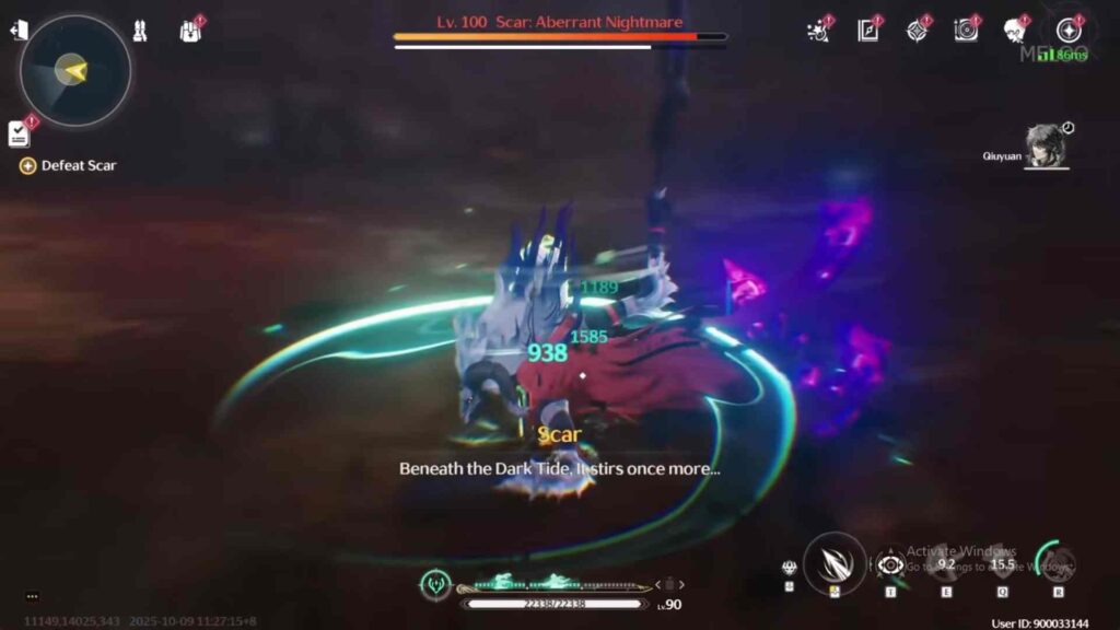Scar Skills Breakdown