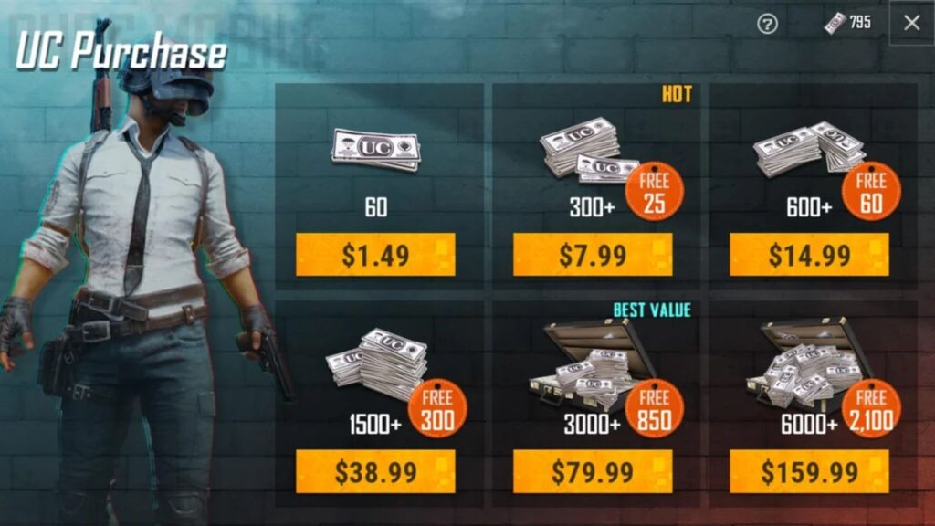 The Official PUBG Mobile UC Top Up Method 