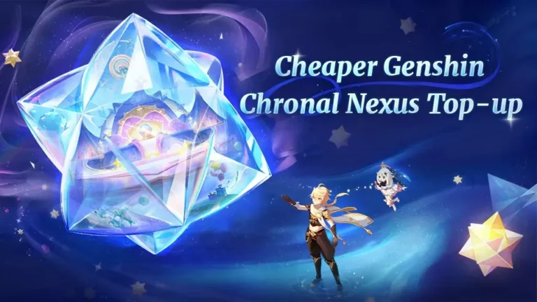 Step-by-step guide to top up cheaper Genshin Chronal Nexus: cheaper top-up via Enjoygm, 25% off, 30s delivery, UID-only. Complete FAQ & tutorial.