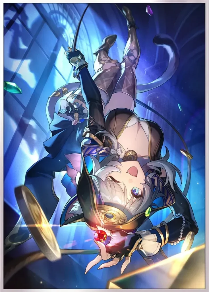 星鐵 V3.7 下半卡池登場的五星量子虛無角色賽飛兒,定位 debuff 真傷輔 C,能降敵傷、施易傷,大招真傷需記錄隊友傷害。平民不建議抽取,僅推貓貓廚入手。抽取優先 0+0>0+1,專武泛用性強。遺器選死水深潛的先驅搭配沉陸海域露莎卡,配黃泉隊表現佳,滿命後泛用性拉滿!