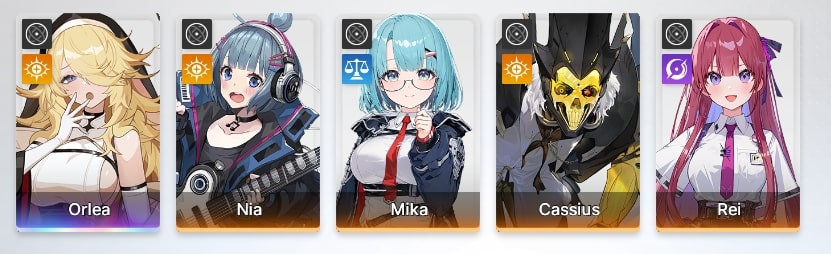 Chaos Zero Nightmare Controllers