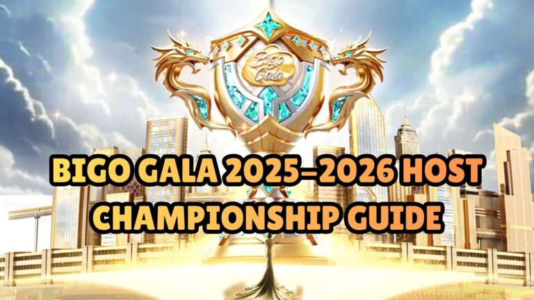 BIGO GALA 2025-2026 Host Championship Guide