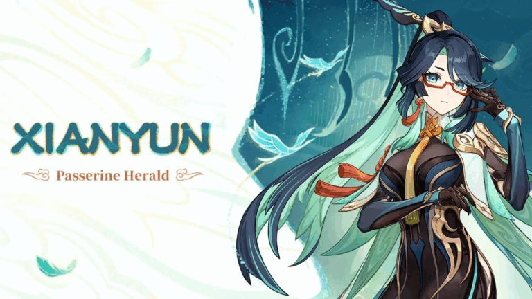 《原神》閒雲角色攻略：風系輔助，下落增傷+治療全能