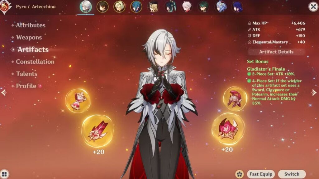 Best Artifacts & Stat Priorities