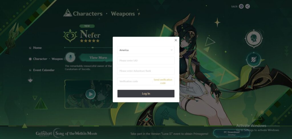 How to Top Up Genesis Crystals on the Official Website