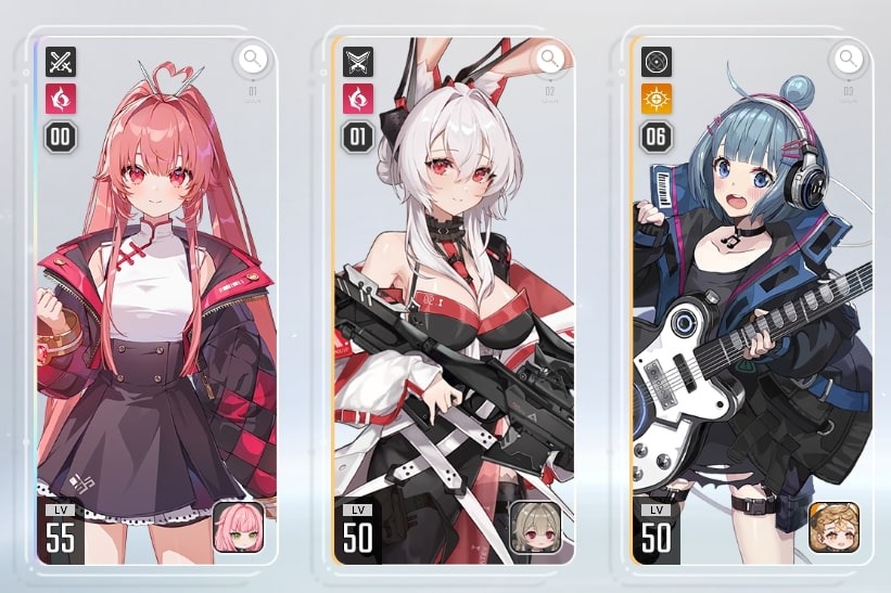 Chaos Zero Nightmare Mei Lin Team