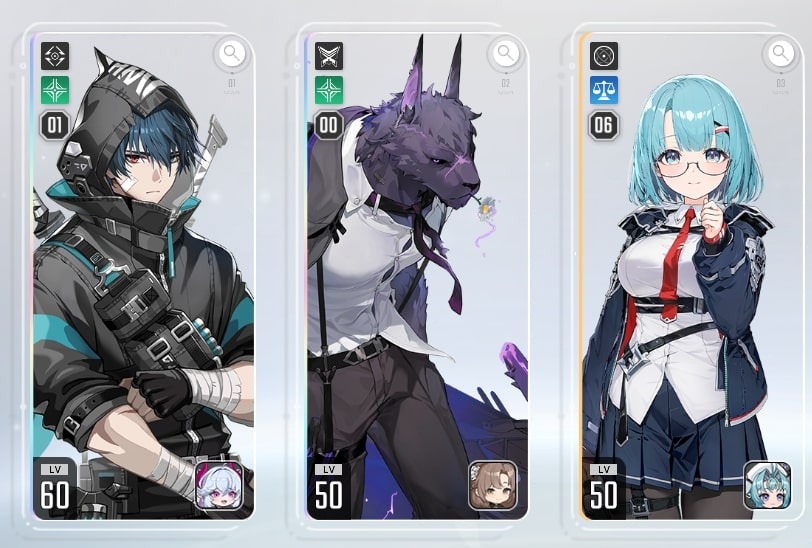 Chaos Zero Nightmare Luke Hugo Team