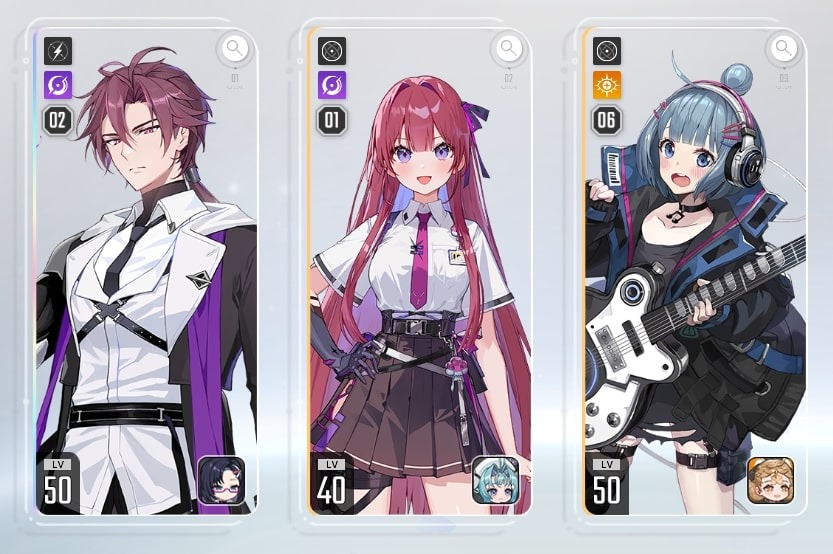 Chaos Zero Nightmare Kayron Rei Team