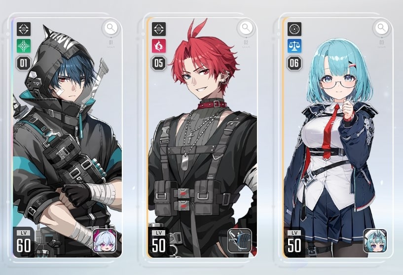 Chaos Zero Nightmare Lucas Luke Team