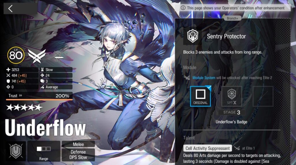 Arknights Path of Life Underflow