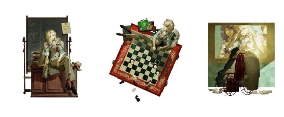 Punishing Gray Raven Teddy Spectre Memory Set