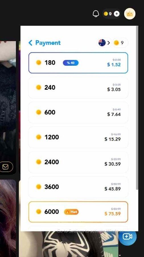 How to Recharge SuperLive Coins