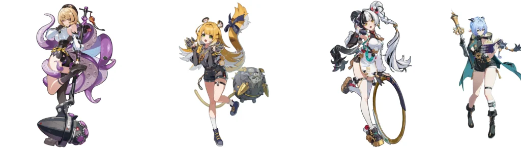 • 核心陣容:伊德海莉+ 橘福福/琉音 + 露西婭