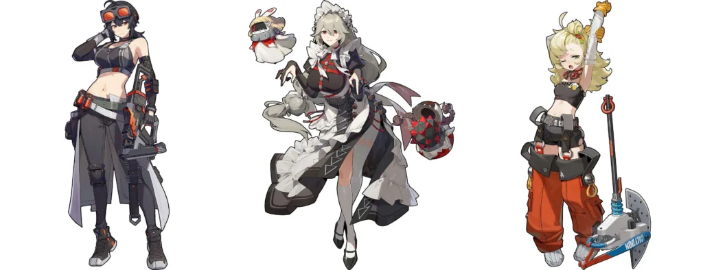 配隊組合：格莉絲 + 麗娜 + 派派