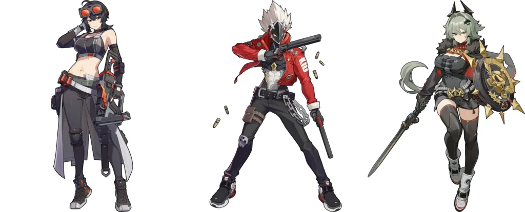 配隊組合：格莉絲 + 比利·奇德 + 凱撒