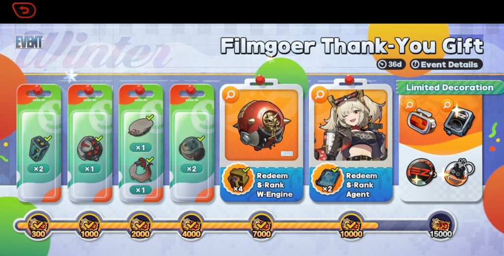 Zenless Zone Zero 2.5 Top Up Event