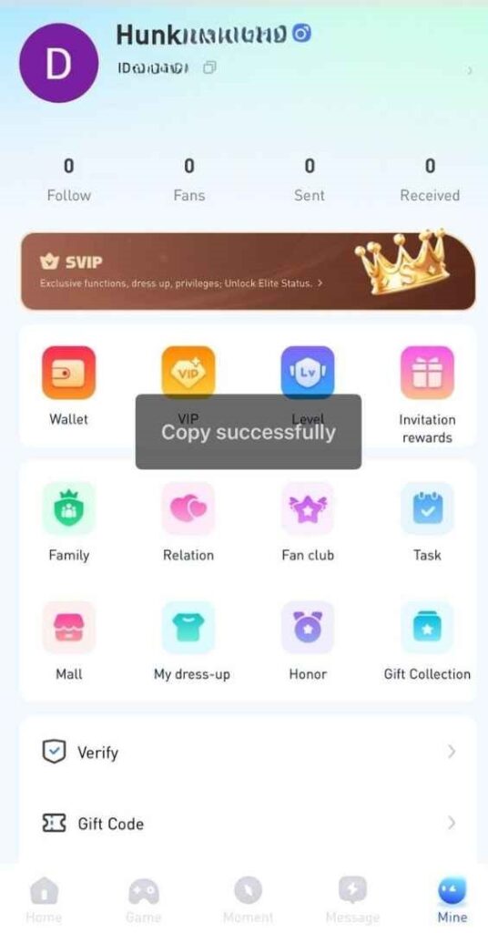 Set Up Your Account First