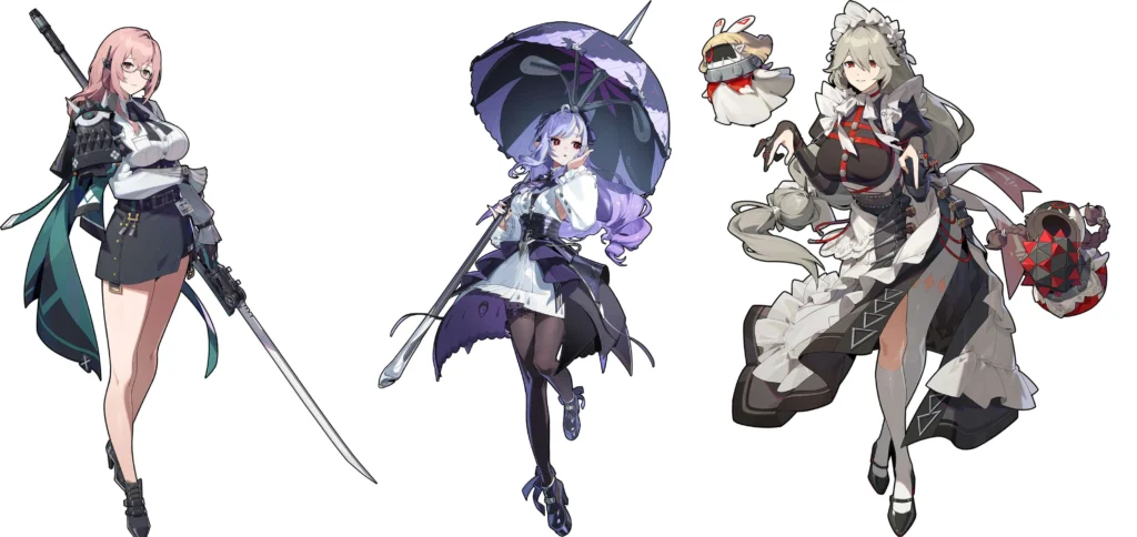 推薦組合：【月城柳 + 薇薇安 + 麗娜】