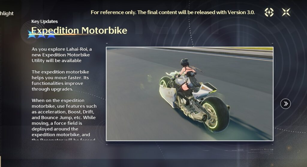 Wuthering Waves Motorbike