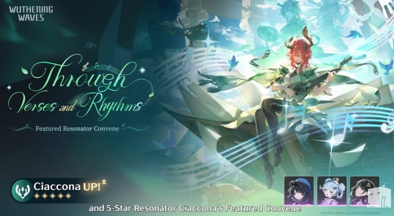 Wuthering Waves Ciaccona Rerun