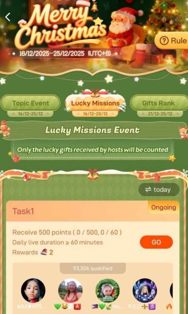 What Is the Poppo Live Lucky Gift Mission Event