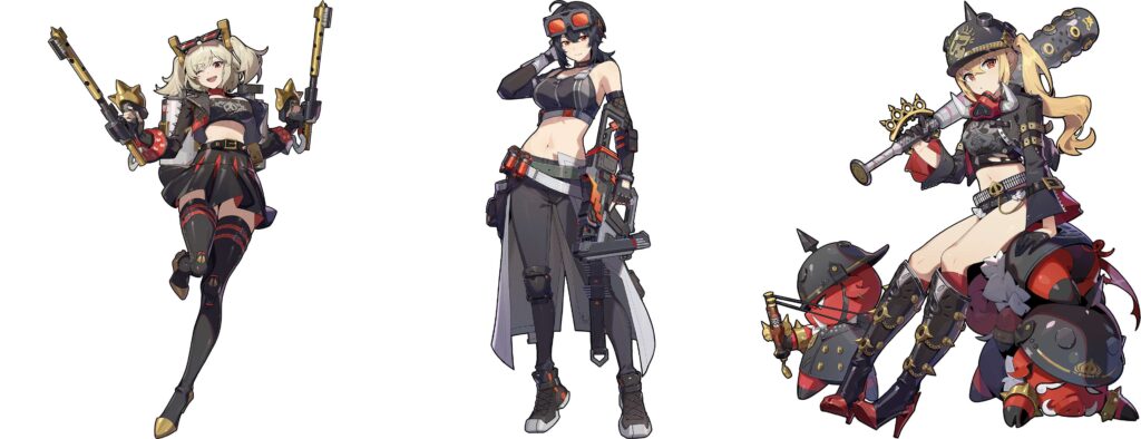 泛用紊亂隊：柏妮思 + 格莉絲 + 露西