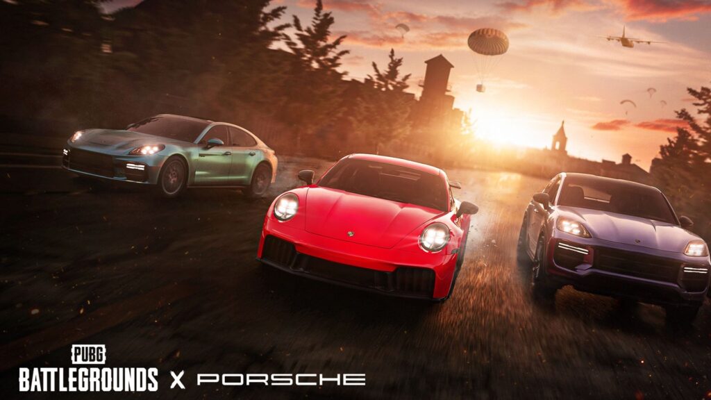 PUBG Mobile x Porsche Collaboration