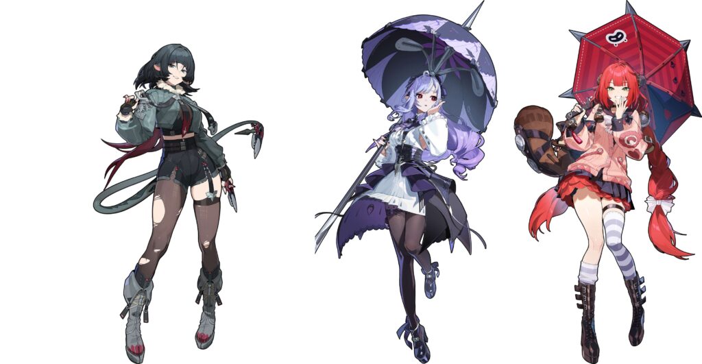 簡 + 薇薇安 + 浮波柚葉