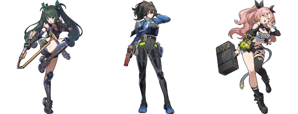 青衣 + 朱鳶 + 妮可