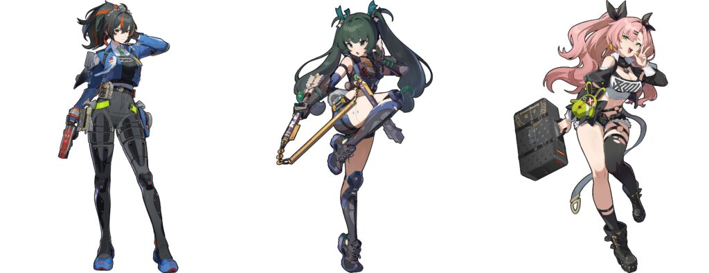 朱鳶 + 青衣 + 妮可（三幻神組合）