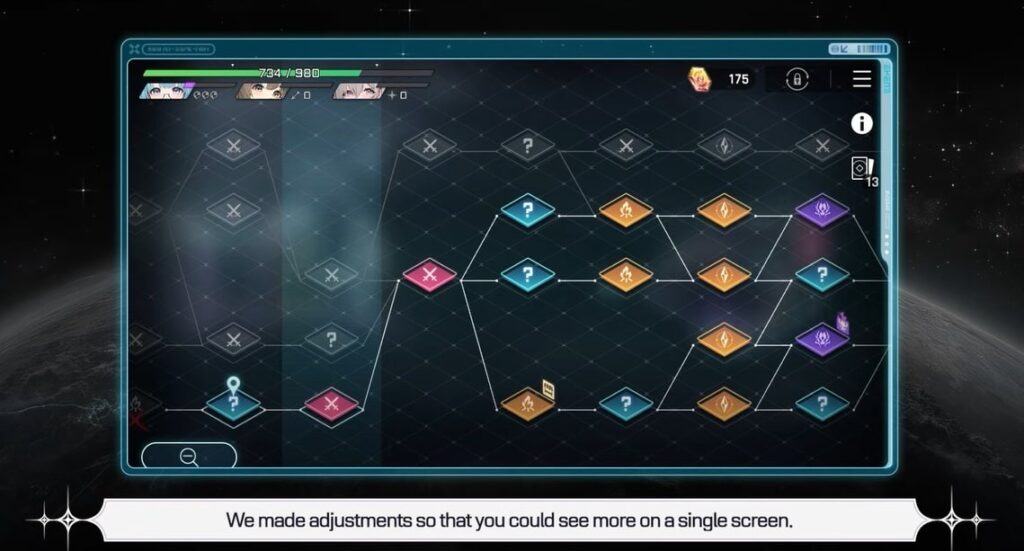 Chaos Zero Nightmare Map Improvement