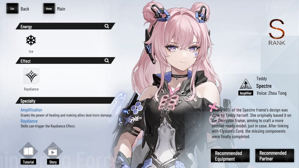 Punishing Gray Raven Teddy: Spectre