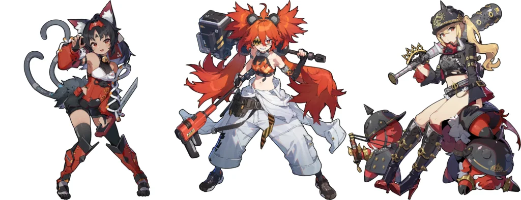 貓又 + 珂蕾妲 + 露西