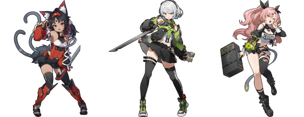 貓又 + 安比 + 妮可