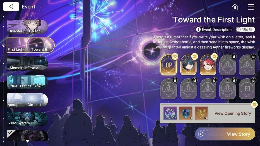 Chaos Zero Nightmare New Year Greetings