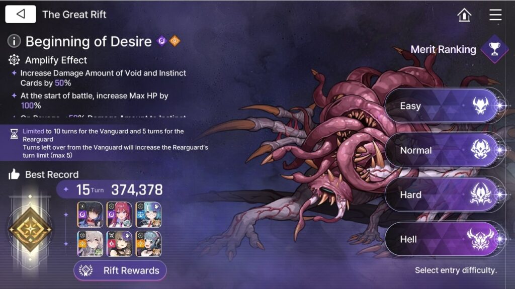 Chaos Zero Nightmare The Great Rift New Season