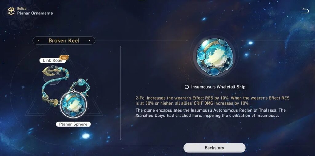 Best Relics and Planar Ornaments for Sparkle