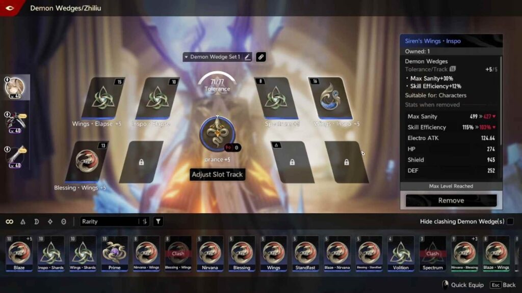 Best Demon Wedges and Stat Priority