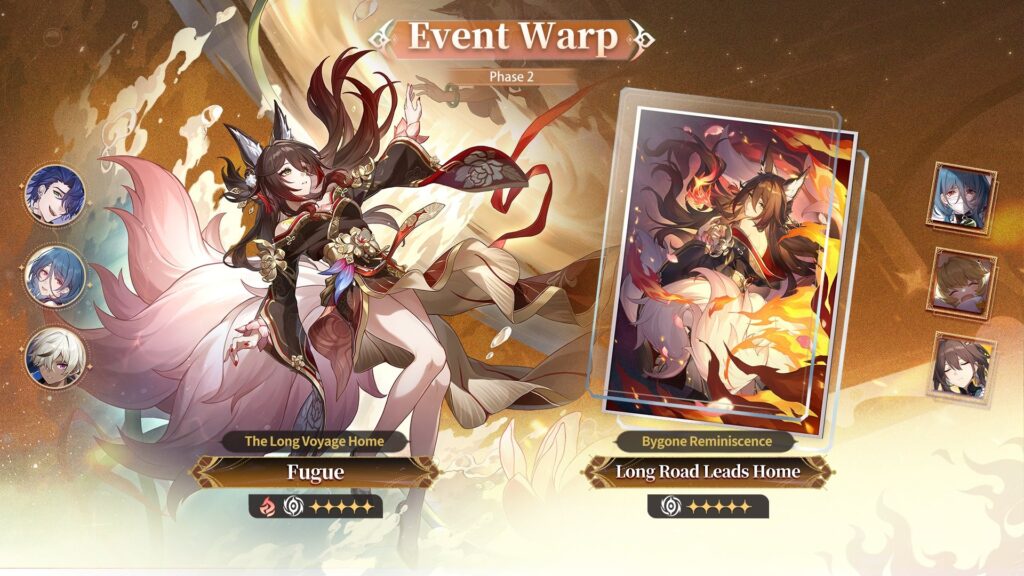 Honkai Star Rail Version 3.8 Update Phase 2 Banner Fugue