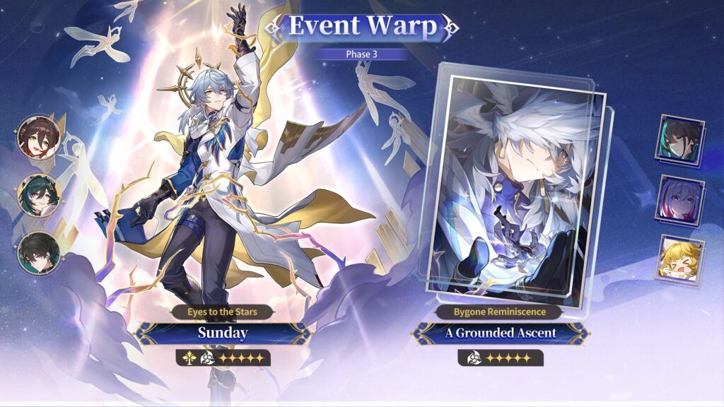 Honkai Star Rail Version 3.8 Update Phase 3 Banner Sunday
